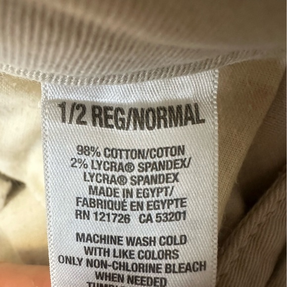 Aeropostale Stretch Tan Straight Leg Pants - Picture 5 of 6